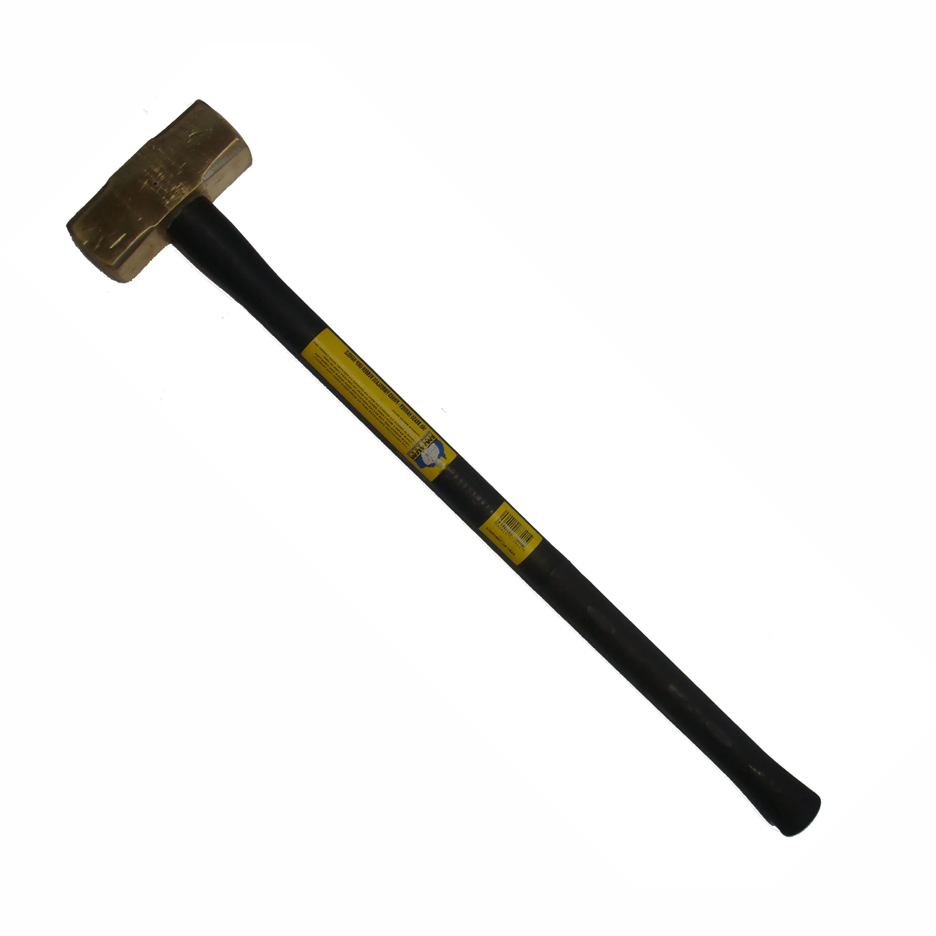 Marro de bronce de 6,4 kg con mango de caucho